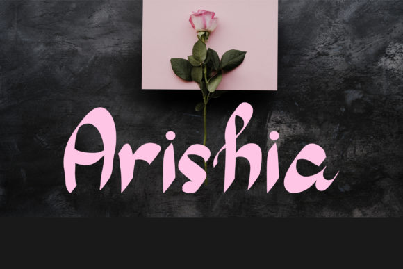 Arishia: A Stylish Script Font for Professional Branding