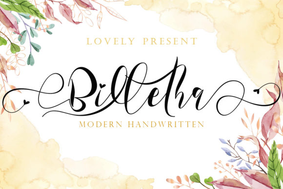 Billetha: A Timeless Handwritten Font for Editorial Design