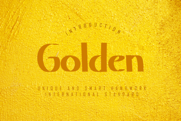 Golden: A Handwritten Font That Elevates Campaign Design