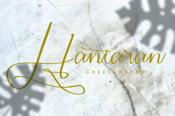 Hantaran: A Script Font That Elevates Digital Design