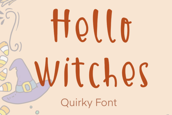 Hello Witches Font for Polished Branding