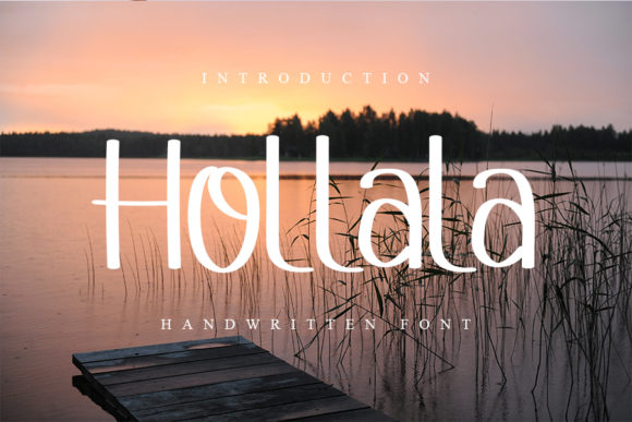 Hollala Font: A Trendy Script for Eye-Catching Campaigns
