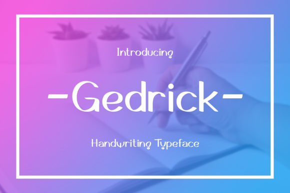 How Gedrick Font Transformed My Brand's Visual Identity