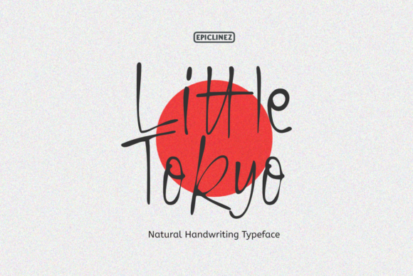 Little Tokyo Font for Handmade Creations
