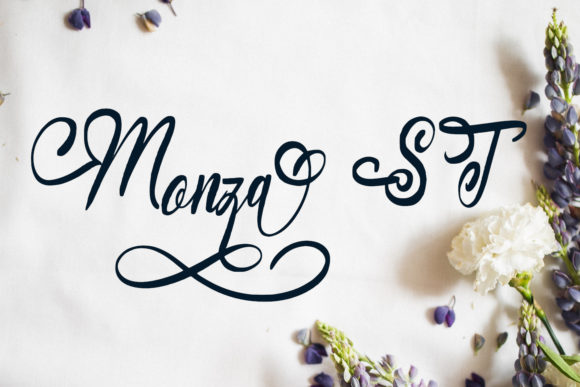 Monza ST: A Handwritten Font That Elevates Handmade Creations