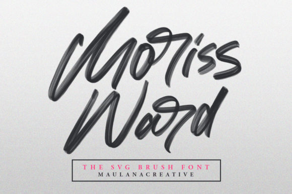 Moriss Ward: A Stylish Script Font for Modern Campaigns