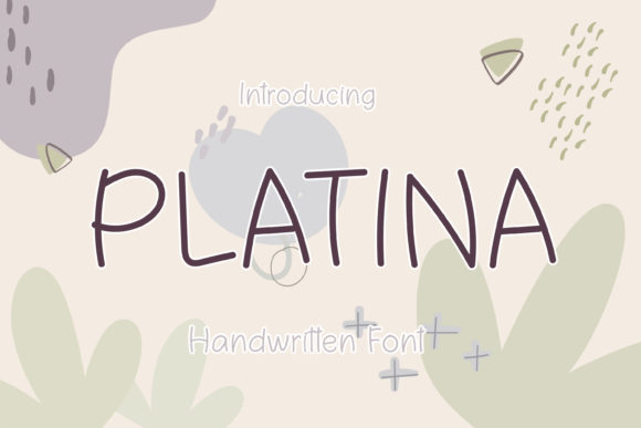 Platina: A Script Font for Sophisticated Design Projects