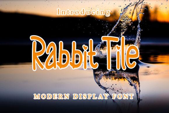 Rabbit Tile: A Handwritten Font for Thoughtful Typography