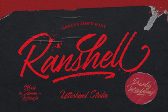 Ranshell Script Font Review for Design Projects
