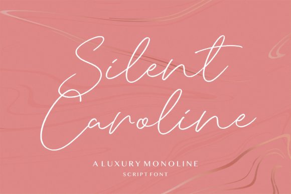 Silent Caroline Font for Digital Creativity