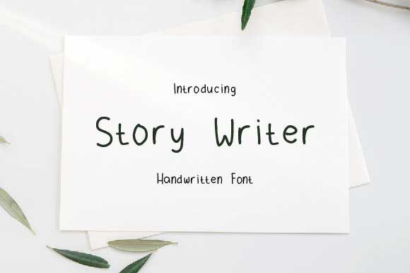 Story Writer Font for Editorial Design and Creative Projects