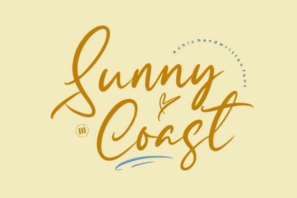 Sunny Coast: A Handwritten Font for Professional Branding