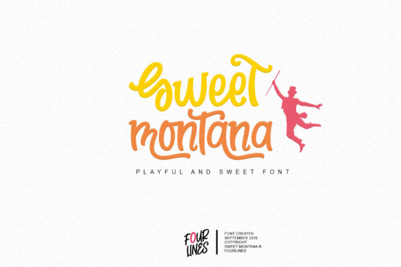 Sweet Montana: A Handwritten Font for Editorial Elegance