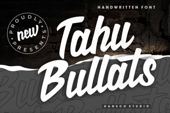 Tahu Bullats: A Bold Script Font for Modern Web Design