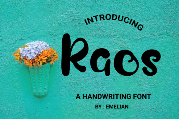Testing Raos: A Handwritten Font for Modern Web Design